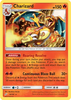 Charizard TEU 14